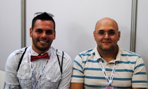 German Artega Garrido (left) and founder, Luis Alejandro Diaz Rua