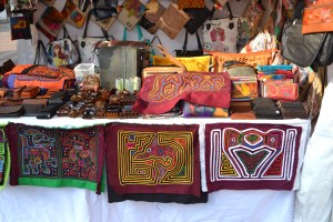 at a recent Colombian cuisine and craft event in El Centro