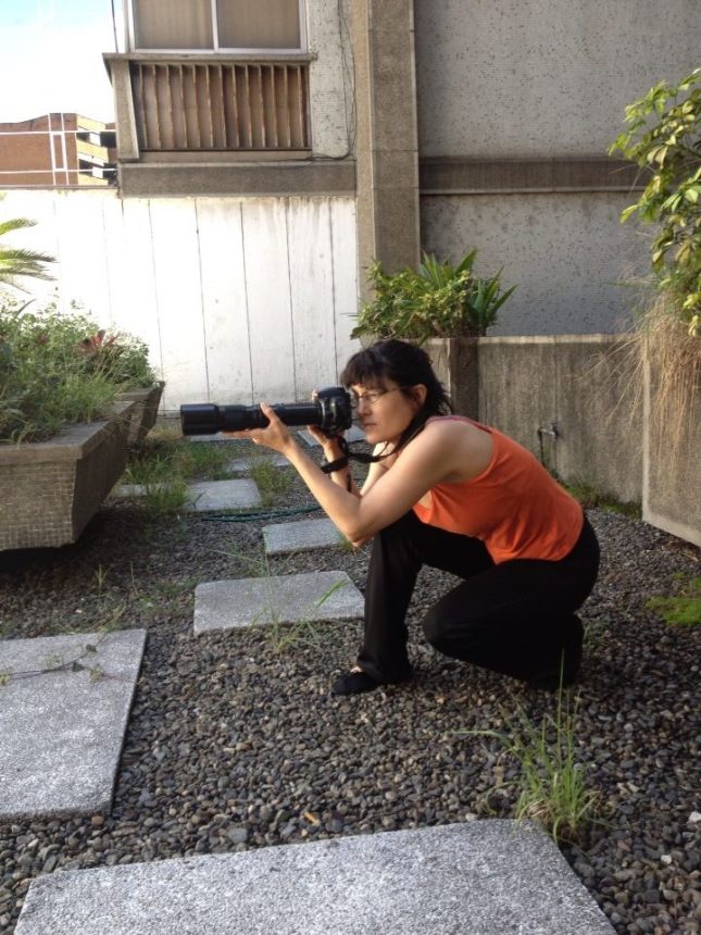 Naked without my Nikon? Not a great visual, is it?