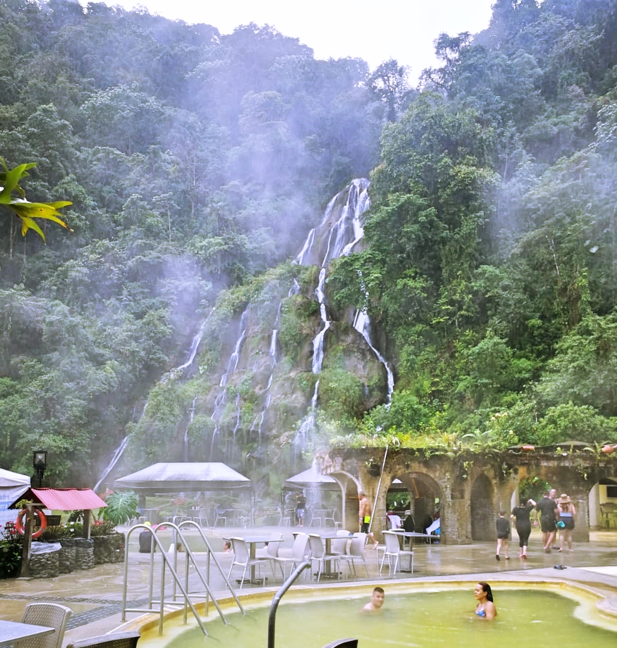 Santa Rosa Cabal The thermal hot springs of Santa Rosa de Cabal and the ruins of La ...